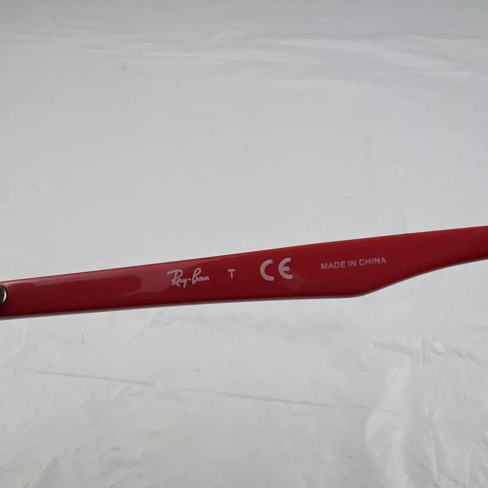 Ray-Ban RB7046 5950 Eyeglasses Clear Coral 51-18-140 Frames Only EUC